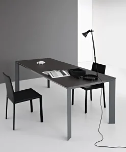 Tavolo rettangolare a quattro gambe Diamante Point house scontato