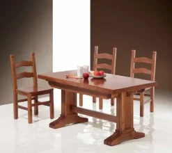 Tavolo rettangolare a quattro gambe Class Artigianale scontato