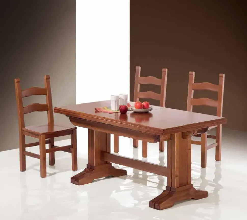 Tavolo rettangolare a quattro gambe Class Artigianale scontato