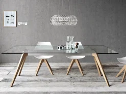 Tavolo rettangolare allungabile Delta Pianca a prezzo scontato