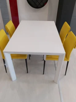 Tavolo rettangolare allungabile in legno SCONTATO