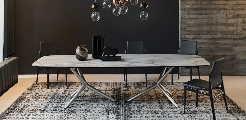 Tavolo rettangolare Atlantis Keramik Cattelan Italia. Prezzo speciale!