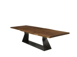 Tavolo rettangolare Bedrock plank c Riva 1920 scontato del 30%