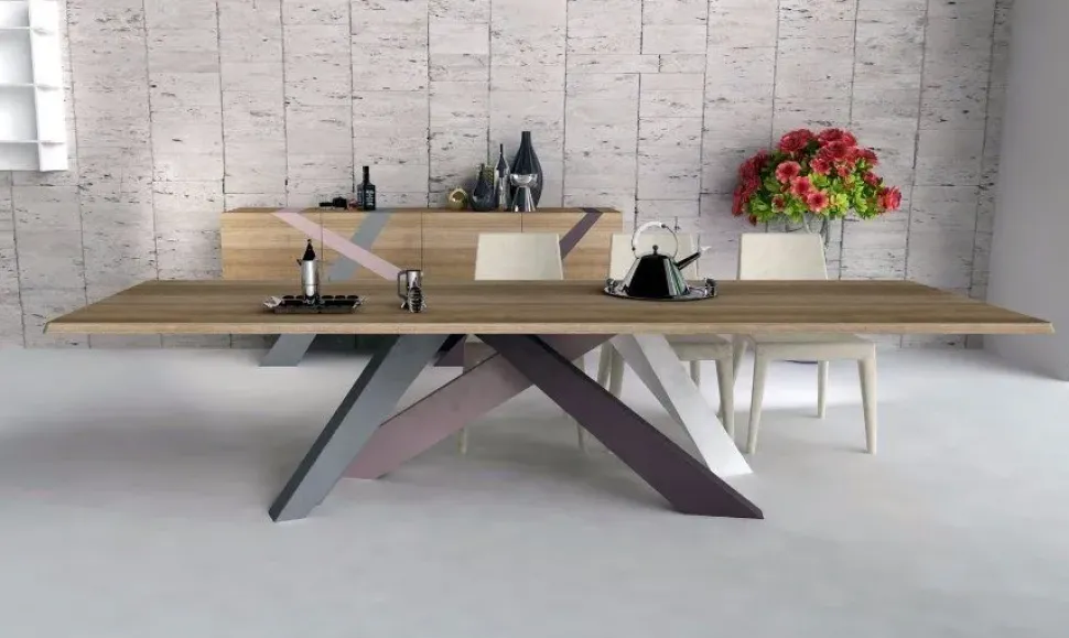 Tavolo rettangolare Big table Bonaldo scontato del 30%