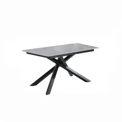 Tavolo rettangolare con basamento centrale Pulse Stones scontato