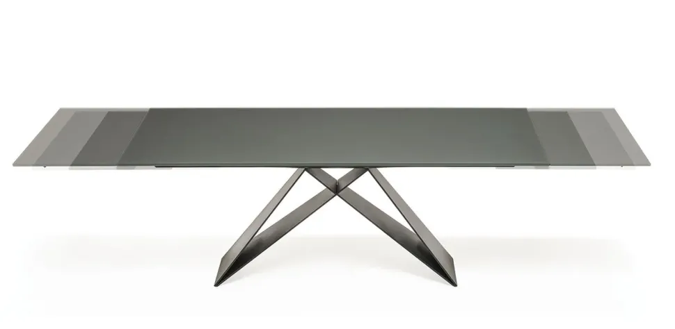 Tavolo rettangolare con basamento centrale Premier drive Cattelan scontato