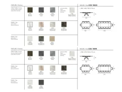 Tavolo rettangolare Delta di Target point a prezzo riservato