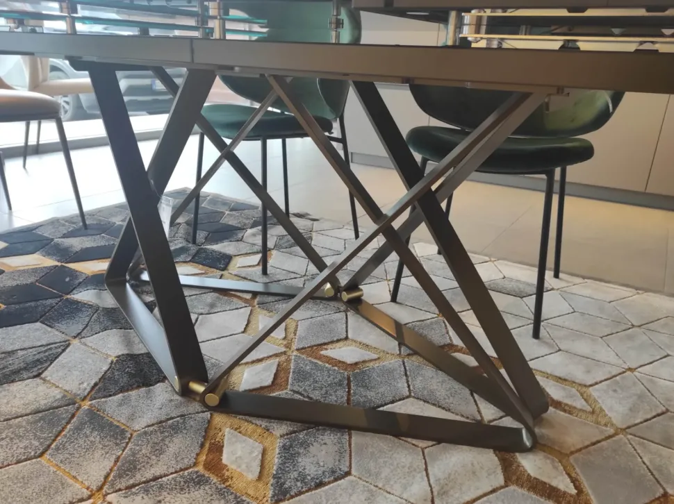 Tavolo rettangolare Delta Bontempi scontato del 40%