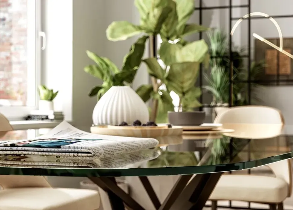 Tavolo rettangolare Diago Ozzio scontato del 30%