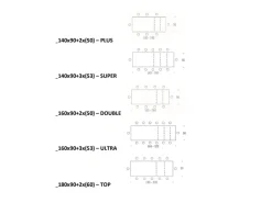 Tavolo rettangolare Diamond Friulsedie scontato del 0%