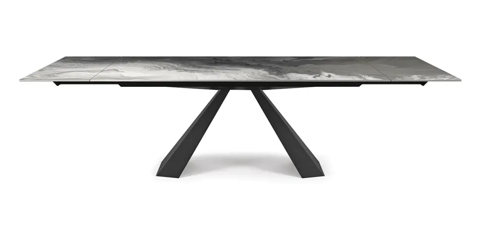 Tavolo rettangolare Eliot Crystalart Drive di Cattelan Italia in Offerta Outlet