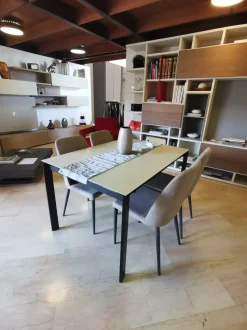 Tavolo rettangolare Eminence fast di Connubia a prezzo riservato