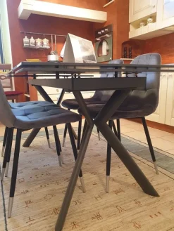 Tavolo rettangolare in ceramica Versus-Musa. La Seggiola in Offerta Outlet.