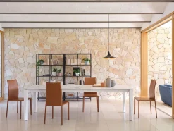 Tavolo rettangolare in ceramica Matrix di Friulsedie in Offerta Outlet