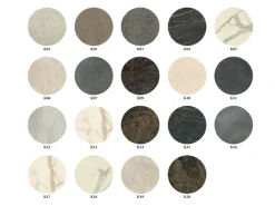 Tavolo rettangolare in ceramica Keram di Compar in Offerta Outlet