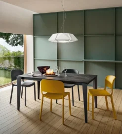 Tavolo rettangolare in laminato Carlo La primavera in Offerta Outlet