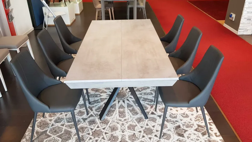 Tavolo rettangolare in laminato Lungo largo et79 di Ozzio in Offerta Outlet