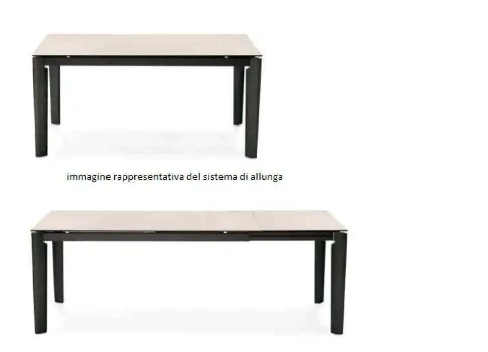 Tavolo rettangolare in laminato 1 tavolo lord connubia spedibile di Collezione esclusiva in Offerta Outlet