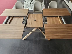 Tavolo rettangolare in legno Arizona di Easyline in Offerta Outlet