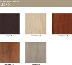Tavolo rettangolare in legno Evry Artigianale in Offerta Outlet