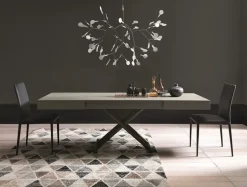 Tavolo rettangolare in legno Ulisse Altacom in Offerta Outlet