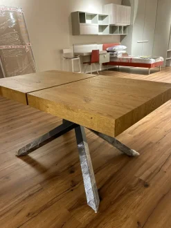 Tavolo rettangolare in legno Artigianale di Artigianale in Offerta Outlet