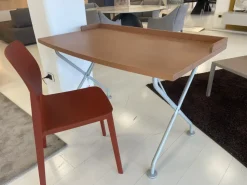 Tavolo rettangolare in legno Scrivania halifax italo in ciliegio di Tisettanta in Offerta Outlet