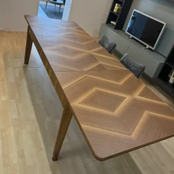 Tavolo rettangolare in legno Tavolo 900 decò di Artigianale in Offerta Outlet