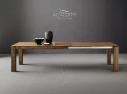 Tavolo rettangolare in legno Santiago di Alta corte in Offerta Outlet