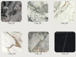 Tavolo rettangolare in vetro Sail di Sedit in Offerta Outlet