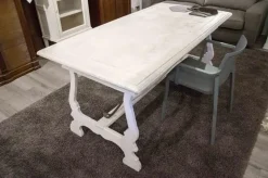 Tavolo rettangolare Marchetti FG576 in legno massello Patina Maestrale