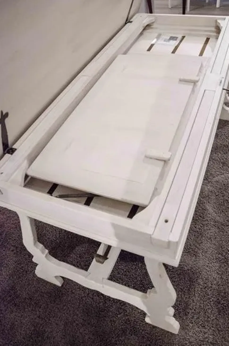 Tavolo rettangolare Marchetti FG576 in legno massello Patina Maestrale