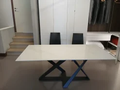 Tavolo rettangolare Millennium Bontempi scontato del 56%