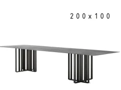 Tavolo rettangolare Shade lema Lema scontato del 16%