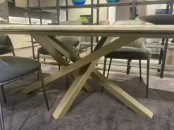 Tavolo rettangolare Tavolo shangai marmo imperiale di Riflessi a prezzo riservato