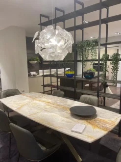 Tavolo rettangolare Tavolo shangai marmo imperiale di Riflessi a prezzo riservato