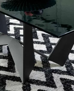 Tavolo Reverse glass Tonin casa in OFFERTA OUTLET