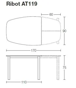 Tavolo Ribot di Altacom scontato del 30%