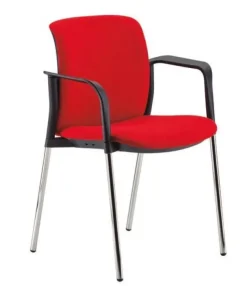 Tavolo riunione in legno Derby con 6 sedie  Flycom a prezzi convenienti