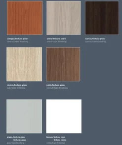 Tavolo riunione in legno Derby con 6 sedie  Flycom a prezzi convenienti