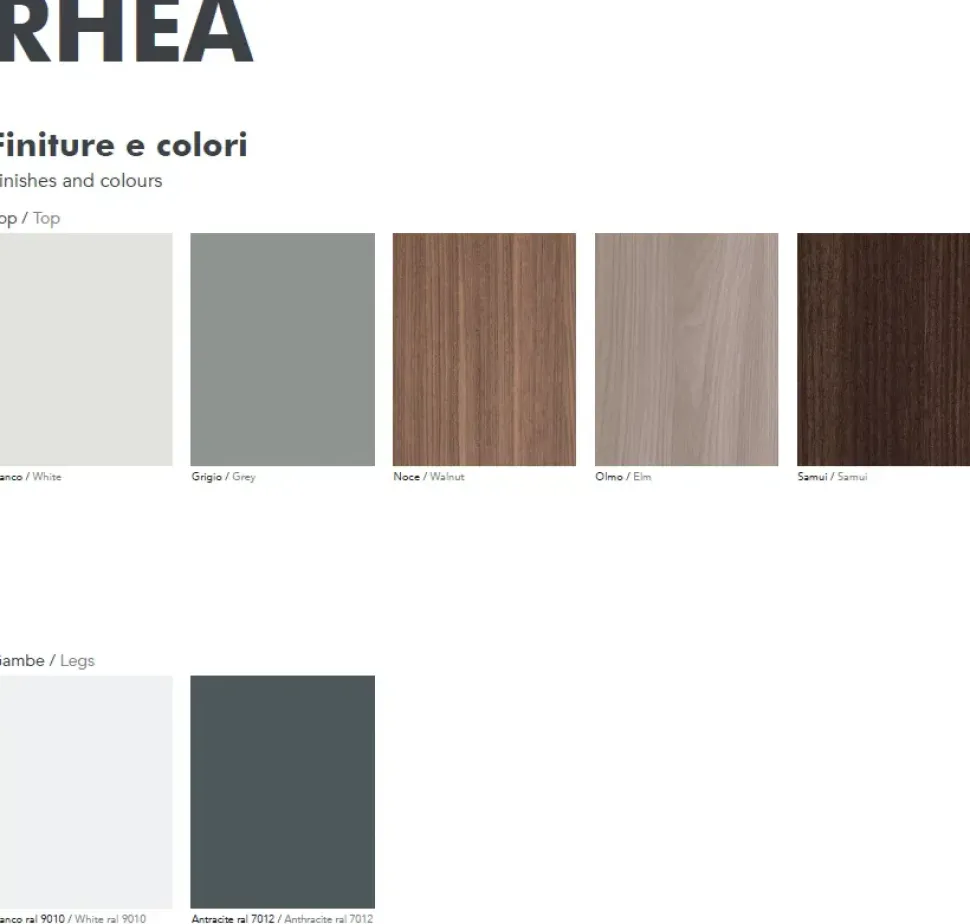 Tavolo riunione Rhea tondo con 4 sedie in legno Flycom in Offerta Outlet