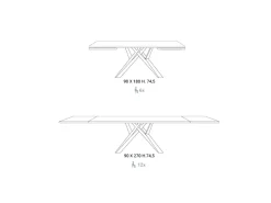 Tavolo Romeo Easyline a prezzo ribassato