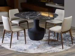 Tavolo rotondo Anfora outlet Diotti.com scontato del 50%