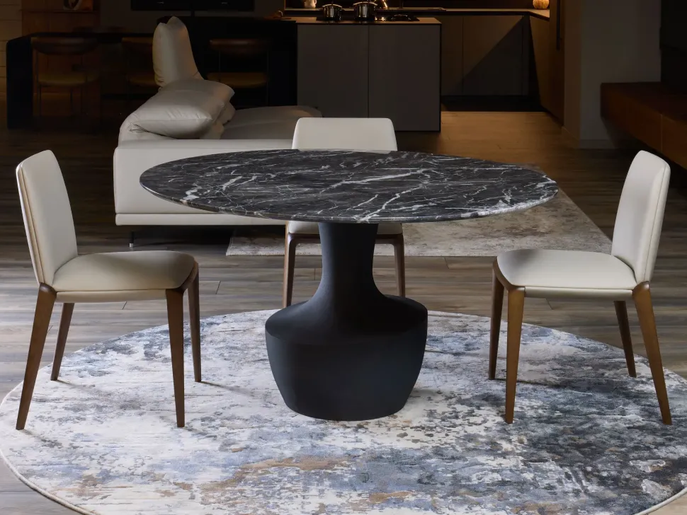 Tavolo rotondo Anfora outlet Diotti.com scontato del 50%