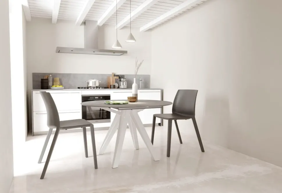 Tavolo rotondo Apple Zamagna scontato del 30%