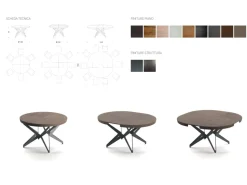 Tavolo rotondo Big round Ozzio scontato del 30%