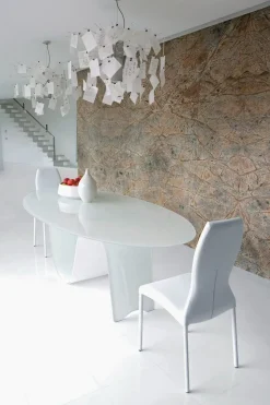 Tavolo rotondo con basamento centrale Infinity Unico italia scontato