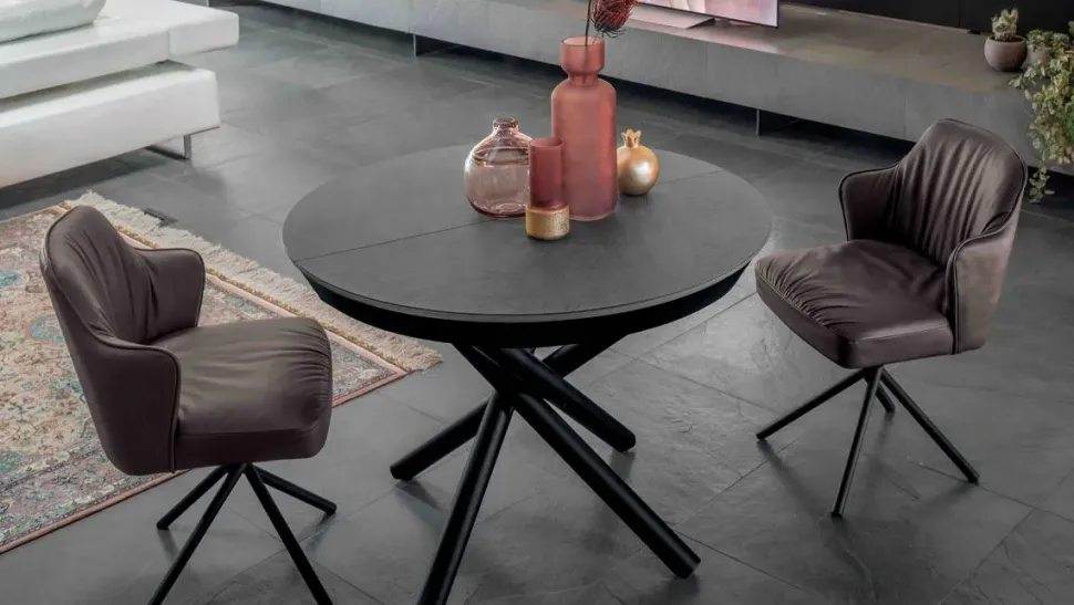 Tavolo Round fisso Altacom in laminato Fisso scontato 30%