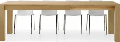 Tavolo rovere naturale doppia allunga