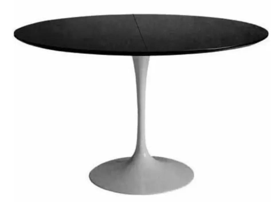 Tavolo Saarinen made in italy Artigianale in laminato Rotondo allungabile scontato 30%